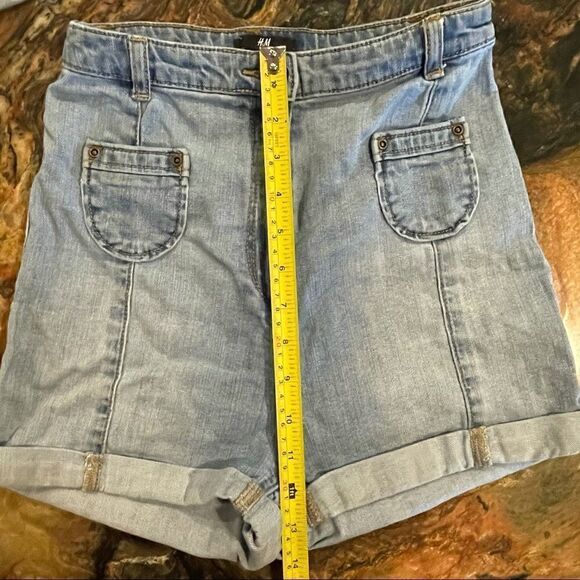 Ann Taylor H&M high rise stretch short little sz 2 - Picture 12 of 14